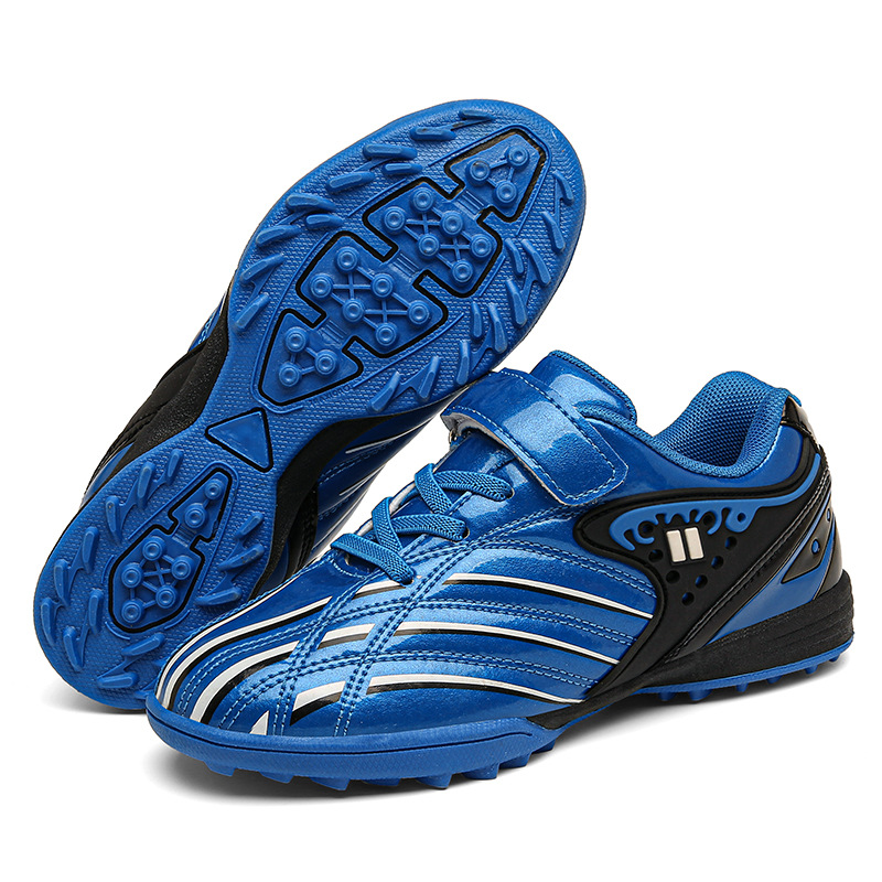 Chaussures d'entraînement à ongles brisés avec Velcro pour enfants, bottes de Football, nouvelle collection 2023_voghion.com