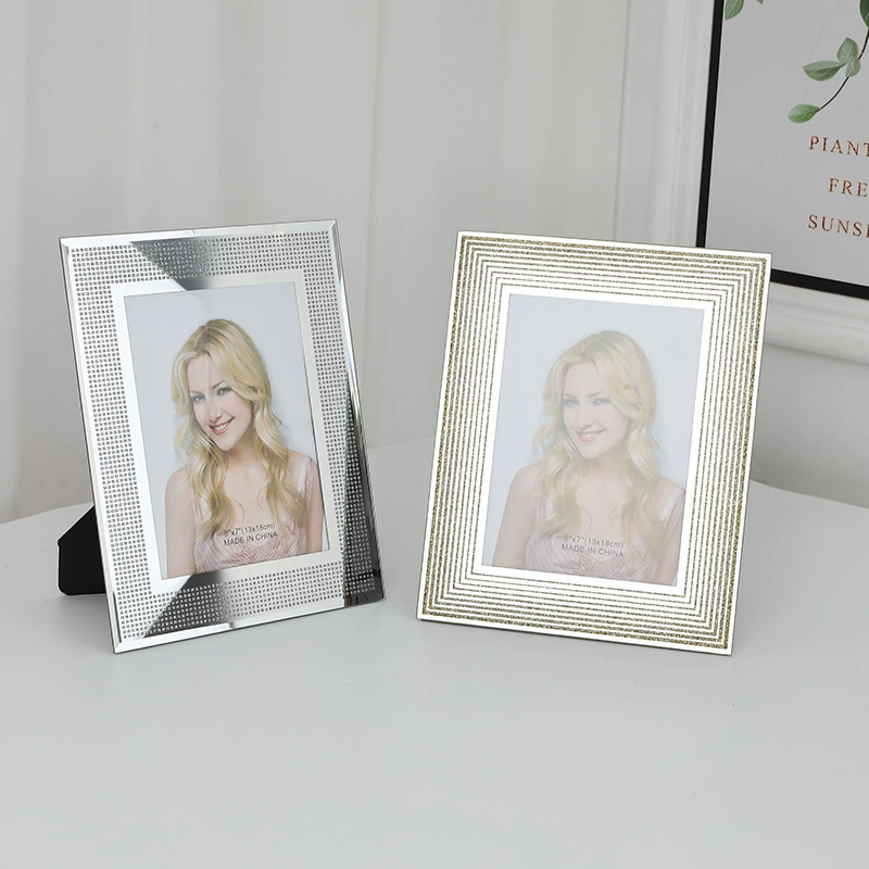 Crystal Honor Сертификат Рамка Награда Фоторамка Стол Оптовая Стекло A4 Фоторамка Сертификат Рамка Стол 7-дюймовая Фоторамка