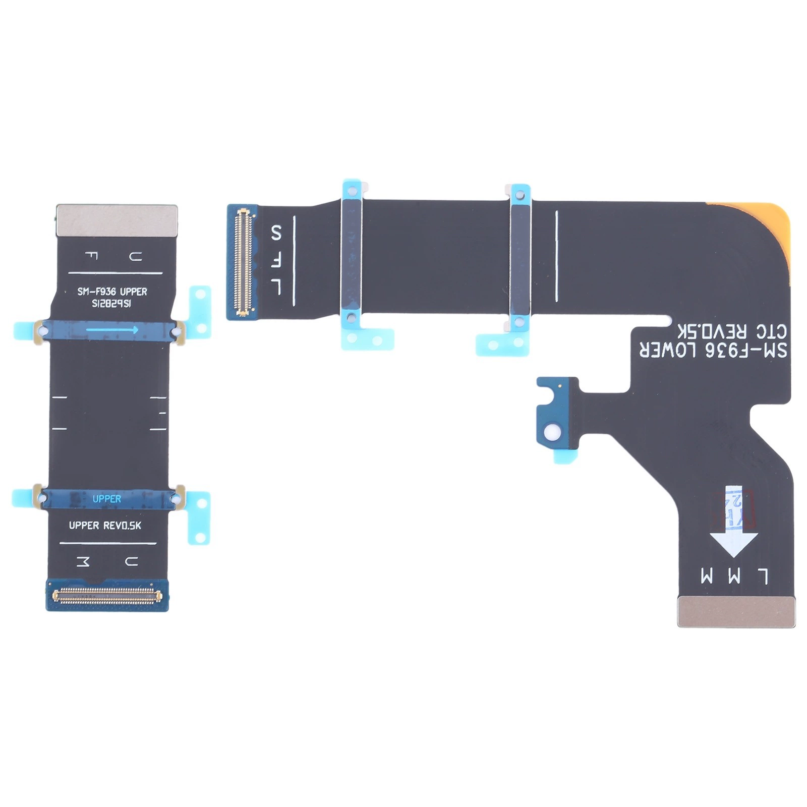 Подходит для оригинального разъема цепи шарнира Samsung Galaxy Z Fold4 SM-F936B кабеля дисплея