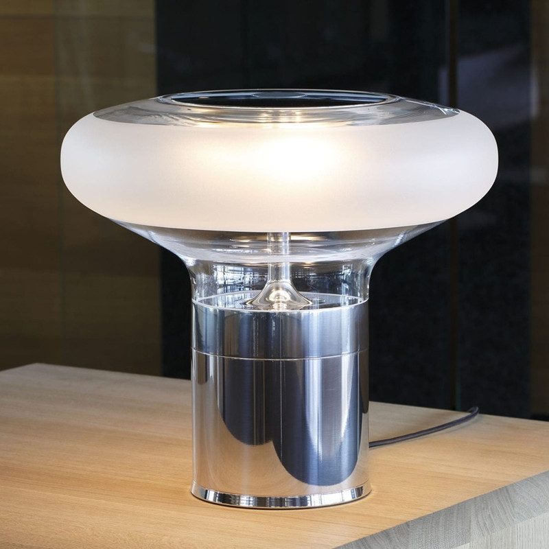 Nordic Simple Glass Bedroom Bedside Table Lamp Designer Creates Personalized Living Room Study Model Room Decorative Lamps
