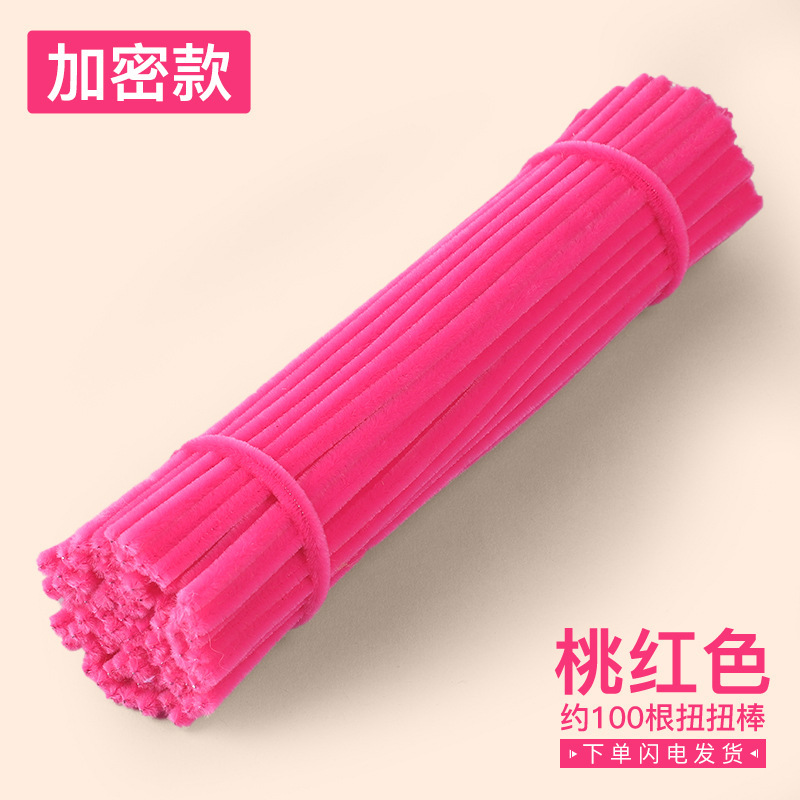 Macaron de color, raíz de pelo, cifrado, bricolaje hecho a mano, barra de torsión, venta al por mayor, juguetes para niños, paquete de material de arte