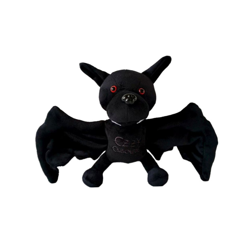 跨境新品Ozzy Osbourne - Bat-Biting Plush Toy可分头蝙蝠毛绒|undefined