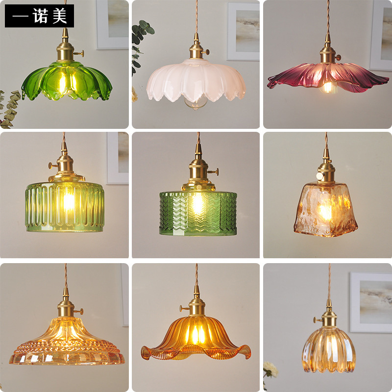 Brass Glass Chandelier Nordic Vintage Homestay Bar Restaurant Bedside Lamp Creative Personality Cafe Bedroom Lamps Brass Glass Chandelier Nordic Vintage Homestay Bar Restaurant Bedside Lamp Creative Personality Cafe Bedroom Lamps