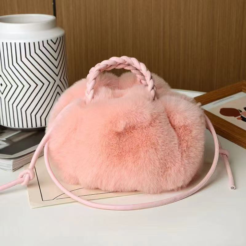 Nube bolsas de mano plegadas de gran capacidad de transporte de tracción mochila de moda de otoño y invierno nueva bolsa de mujer de verano ligera