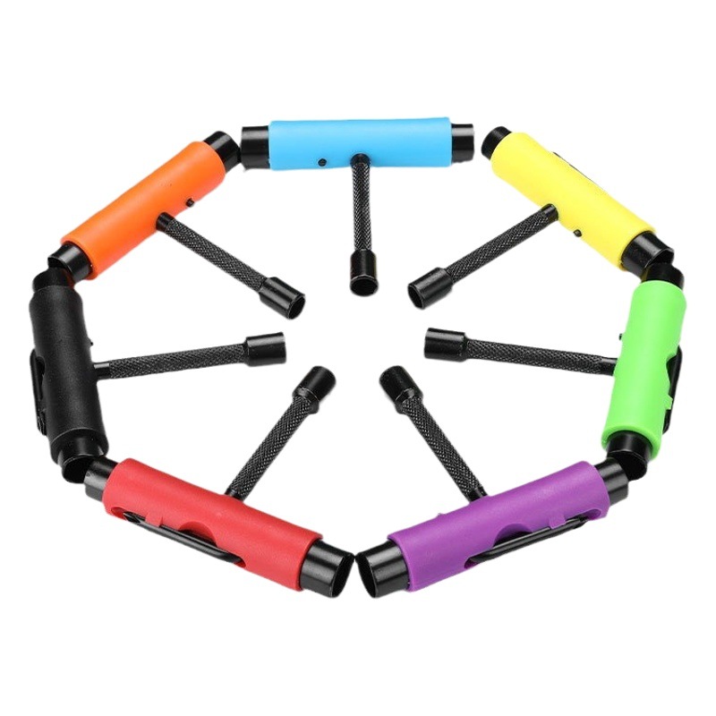 in stock land surfboard ty type skateboard tool electric four-wheel double-tilt board surface sandpaper bridge nail skateboard wrench bag