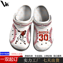 一件起订拖鞋包头凉拖轻便防滑舒适eva沙滩鞋男DIY来图定制洞洞鞋