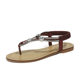 Korean Style Sandals Women's Flat Bottom 2022 Summer New Korean Style Fairy Style Fashionable All-Match Soft Bottom Clip Toe Roman Shoes