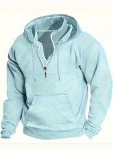 S 24991 Half-zip Hooded Sweatshirt ��������ñ����