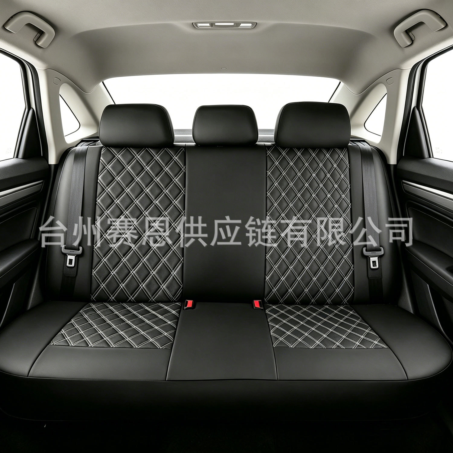 Cross-Border Russian New Style Leather Quilted Diamond Pattern Universal Car Seat Cover Amazon Temu Meike Duo