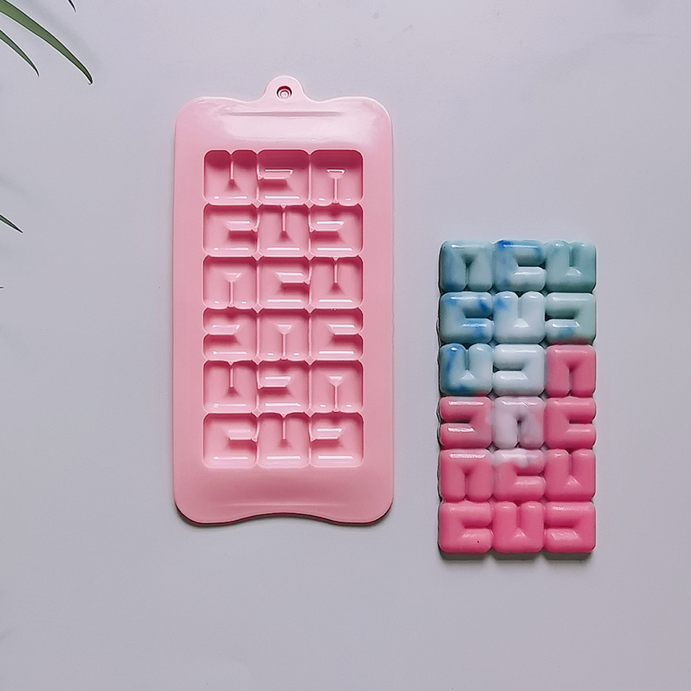 453 chocolate Euler molde de silicona para pastel de chocolate gelatina molde de pan herramientas de horneado