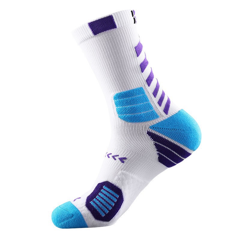 Elite calcetines de baloncesto deportivo de alta calidad para hombres amortiguación absorción de choque engrosada toalla calcetines inferiores calcetines deportivos transpirables hombres