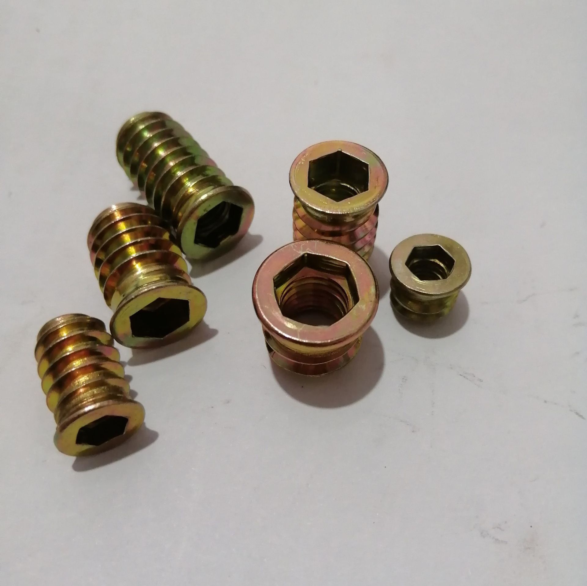 批发M6--M10  内外牙螺母  双丝螺母