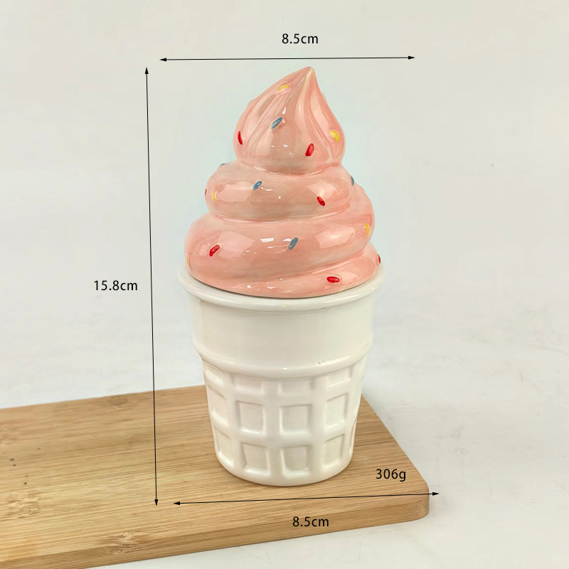 Taza de Cerámica de Helado de Porcelana Blanca Resistente al Calor para Oficina y Hogar image 8