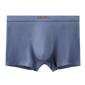 时尚印花纯棉男士内裤  男士纯棉U凸平角裤 立体印花男士内裤批发