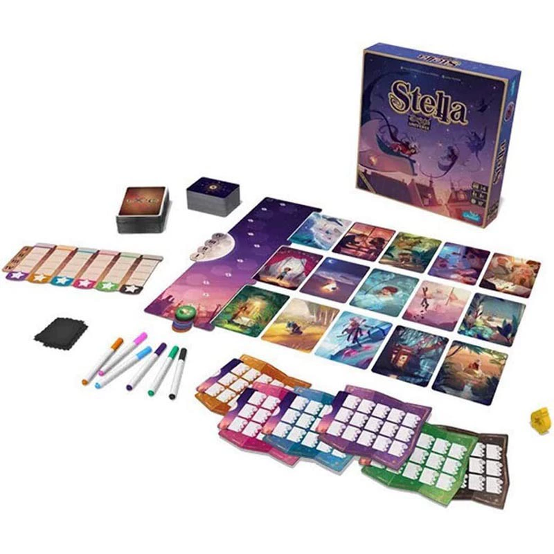 Популярная настольная игра Dixit «Stella Universe» — просто говори, вечеринка, карточная стратегическая игра
