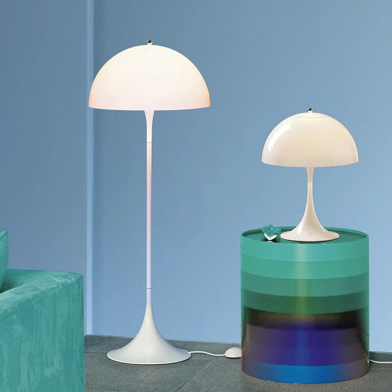 Danish Louis Poulsen Mushroom Table Lamp Cross-border Source Dedicated to High-end Cream Style Bedside Floor Lamp
