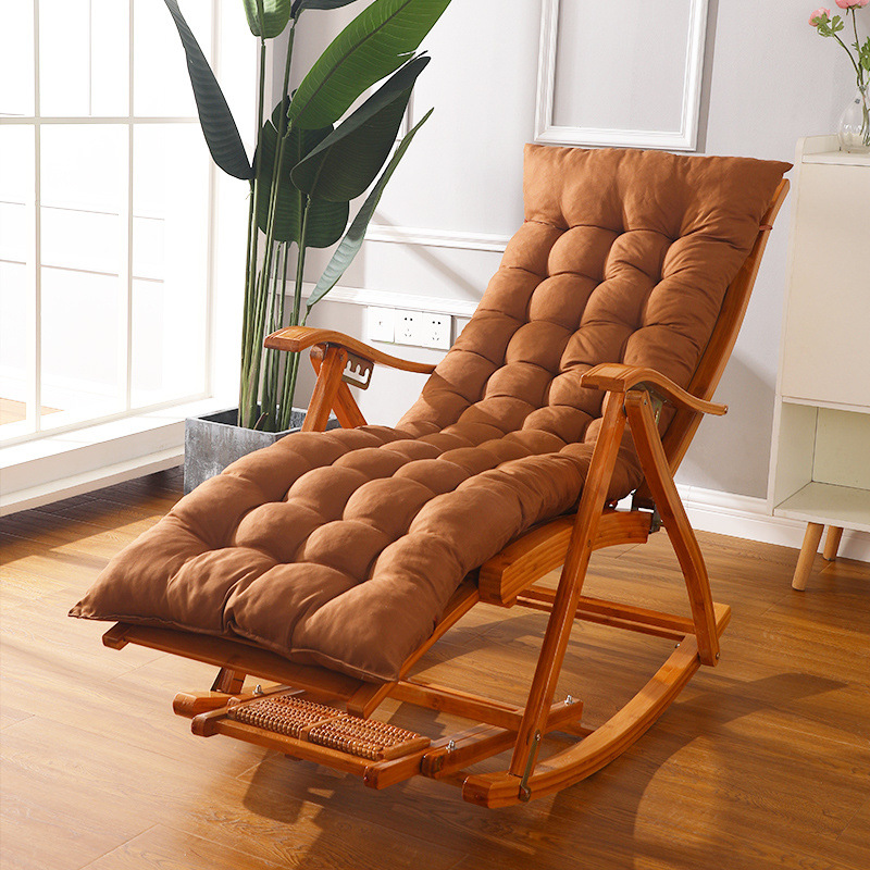 Otoño e invierno engrosado sofá cojín cojín respaldo mecedor plegable cojín de automóvil de invierno