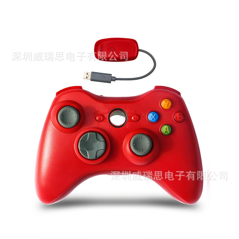 Совместимо с беспроводным игровым контроллером XBOX360 2.4G с приемником совместимый с хостом 360 ПК компьютер PS3 Android