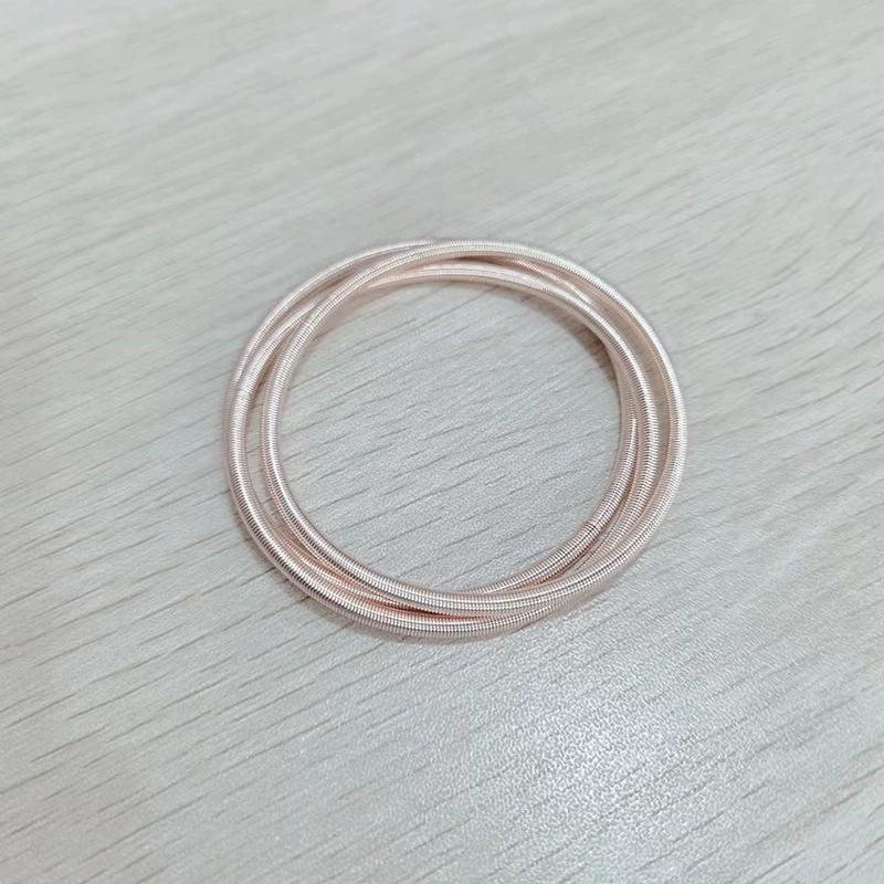 Телескопический браслет, разноцветная гитара, 3 мм, ручная работа