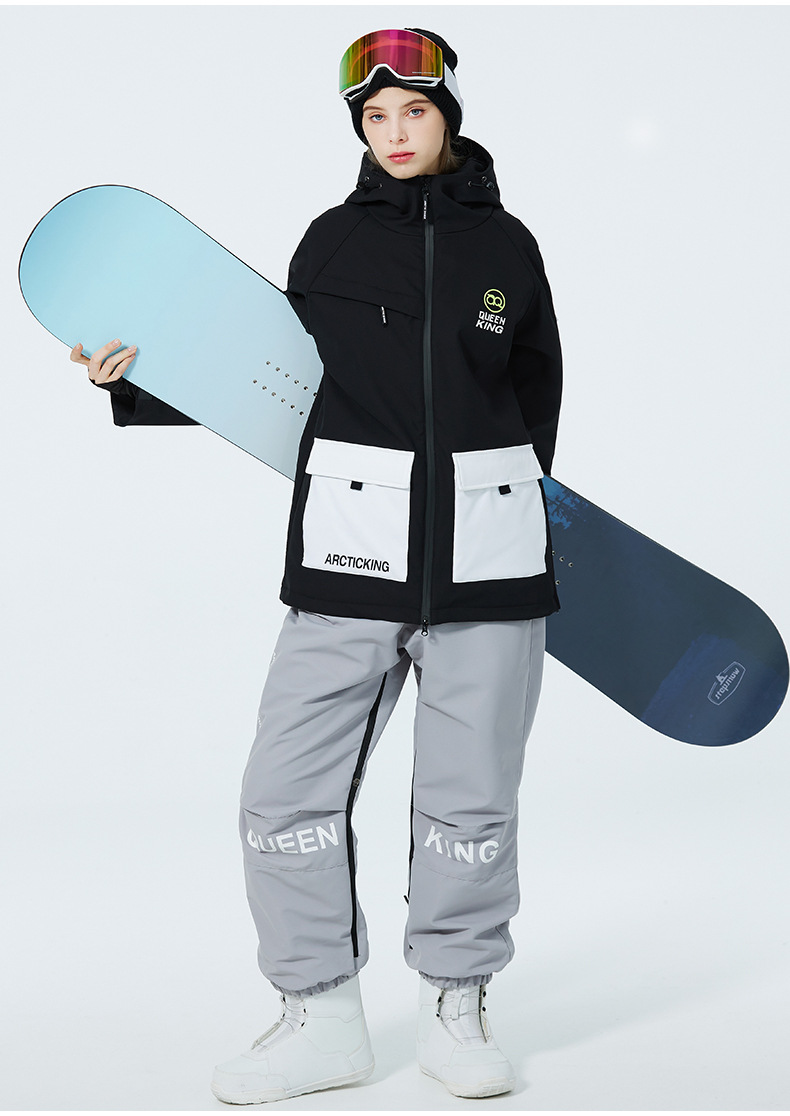 Herren Skianzug Set Warm Und Dick Für Snowboard Und Ski_voghion.com