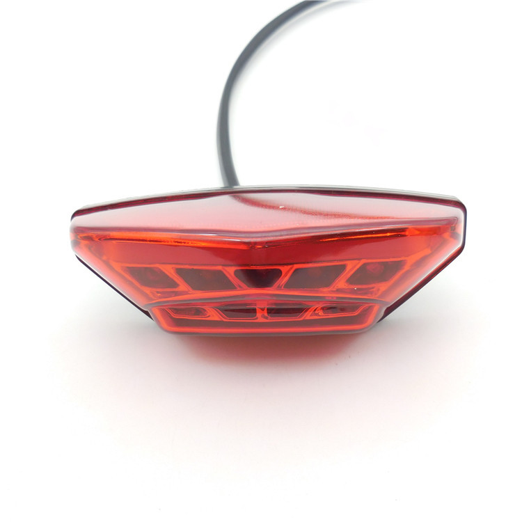 CH-2067 suitable for BMW motorcycle modified LED rear tail light electric car brake driving license plate integrated light