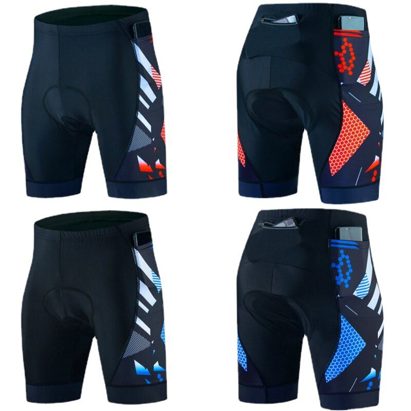 Cycling pants three-pocket men's mountain bike road bike cycling summer non-slip bicycle strap shorts cycling shorts
