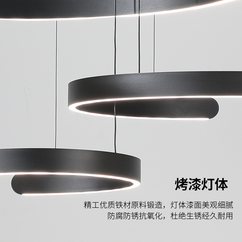 Lámpara de araña para sala de estar Daguanyuan, moderna, minimalista, nórdica, para villa, comedor, sala de estar, iluminación para decoración del hogar Zhongshan 556L