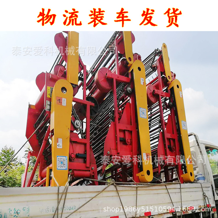 130型花生收获机拖拉机后输出轴牵引宽度带秧花生收获机