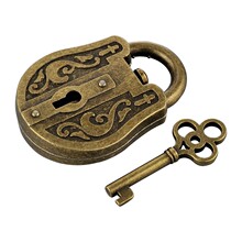 娱乐休闲玩具 魔术玩具 合金古铜锁 学生智力拆装 神力锁