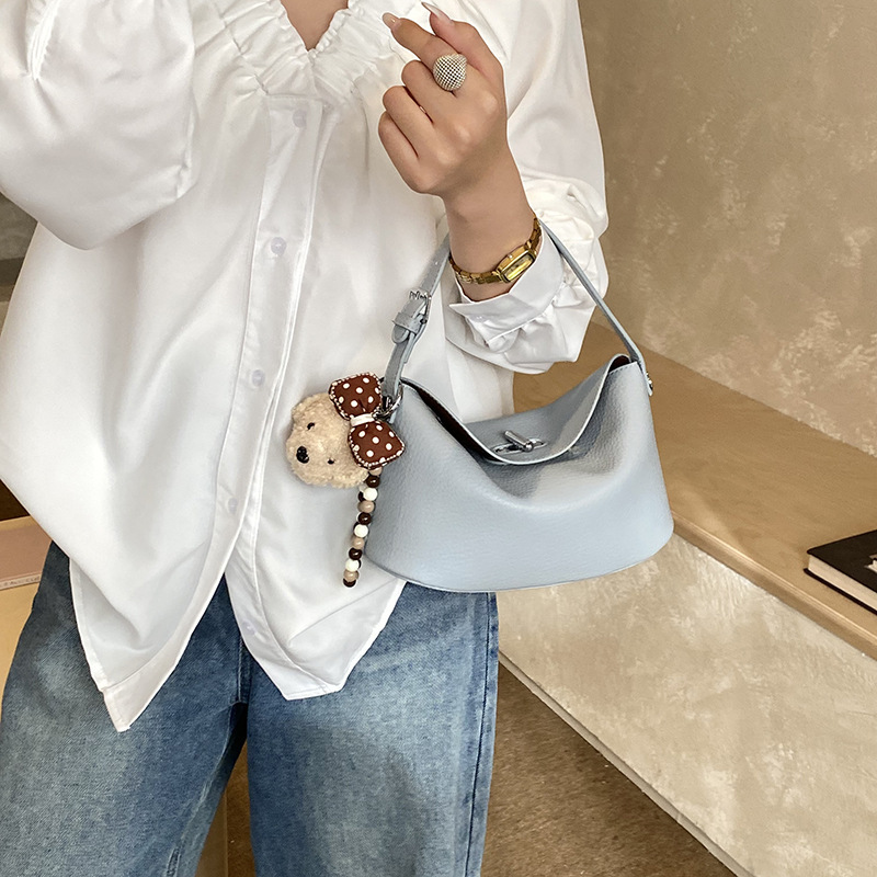 New Korean-Style Handbag for Women, Simple, Fashionable, Trendy, Stylish Women's Bag, Niche High-End, Elegant Cross-Body Bag