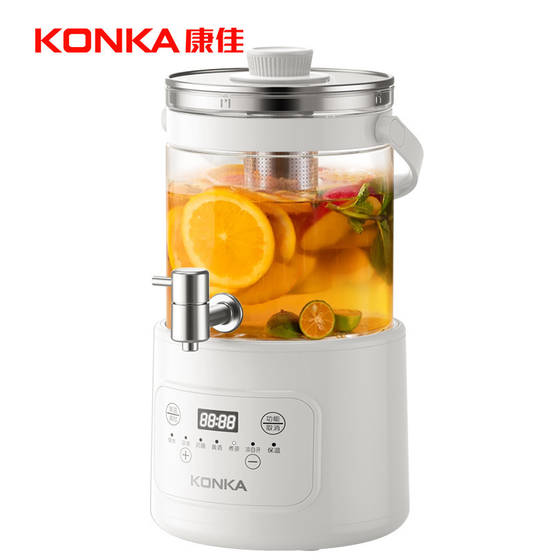 Konka 恒温多機能大容量健康ポット全自動フルーツワイン調理フラワーティーポットバケツ家庭用スマート|undefined