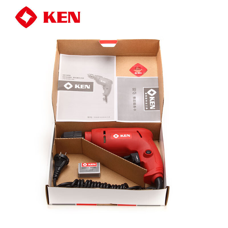 Ruichi Ruichi taladro eléctrico 6610ER / 6610JER taladro de mano enchufe 220V destornillador eléctrico doméstico multifuncional