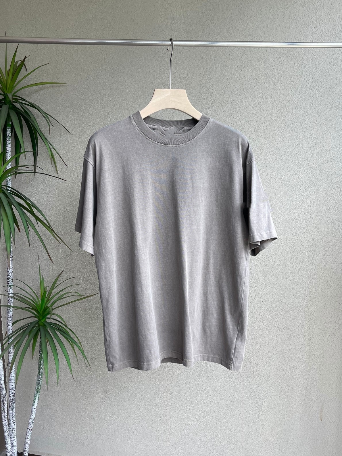 Lavados de algodón mangas cortas para brazaletes viejos lavado con agua hacer viejos brazaletes mangas cortas