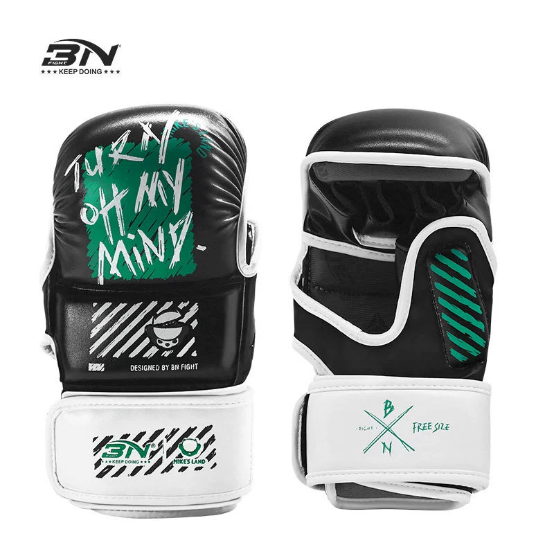 Бокс gloves для взрослых, профессиональный бокс для тренировки, увеличенная толщина, без пальцев