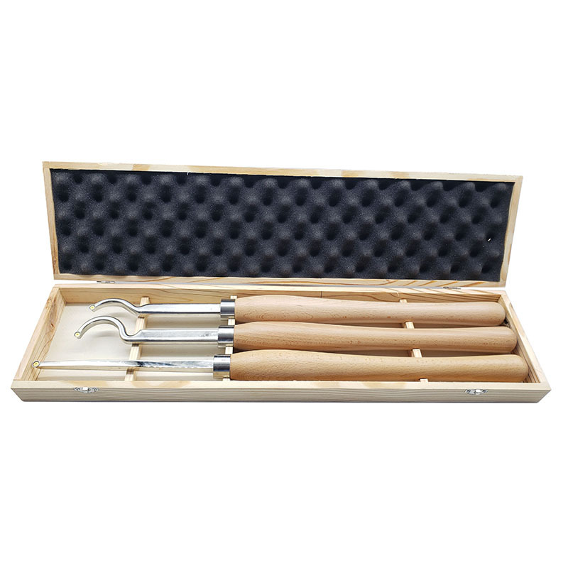 木工车床车刀掏空弯刀三件套