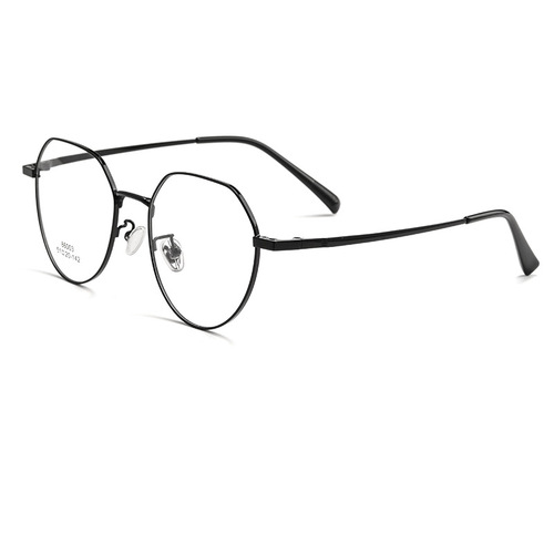 Magnetic set of glasses 86003 small face retro glasses frame ultra-light non-magnetic titanium myopia glasses polarized gray sunglasses