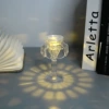 Transparent small lamp D with base