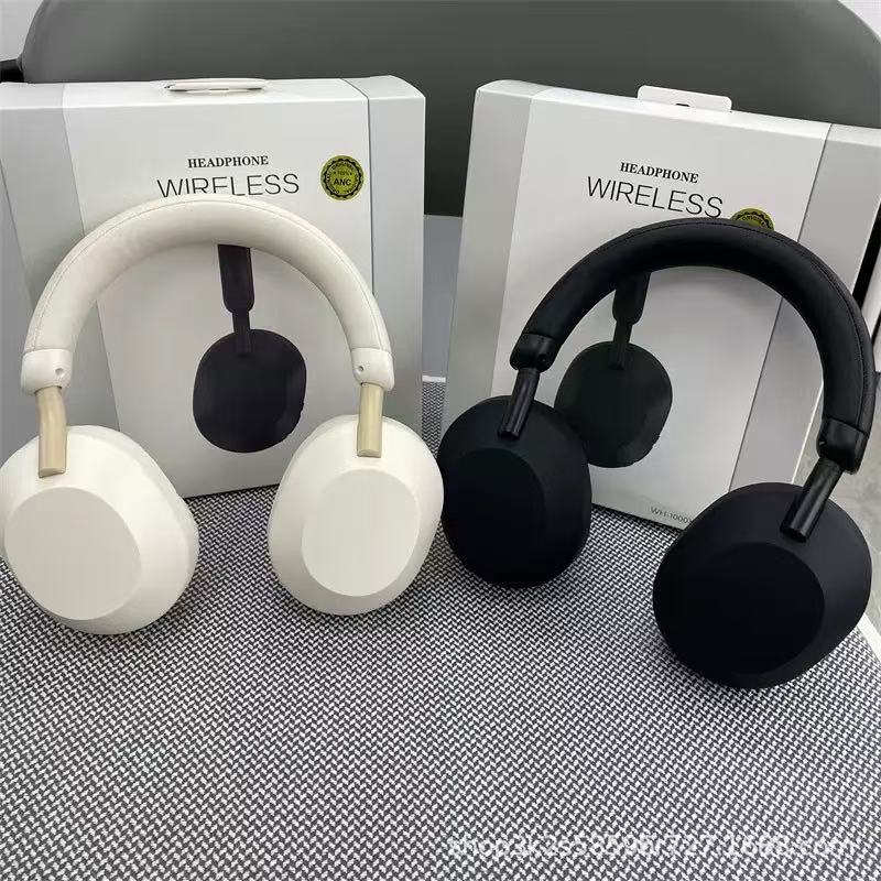 Foreign Trade Cross-Border Wh-1000Xm5 Anc Head-Mounted Bluetooth Headset Mobile Phone Music All-Inclusive Ear Wireless Noise Reduction Headset