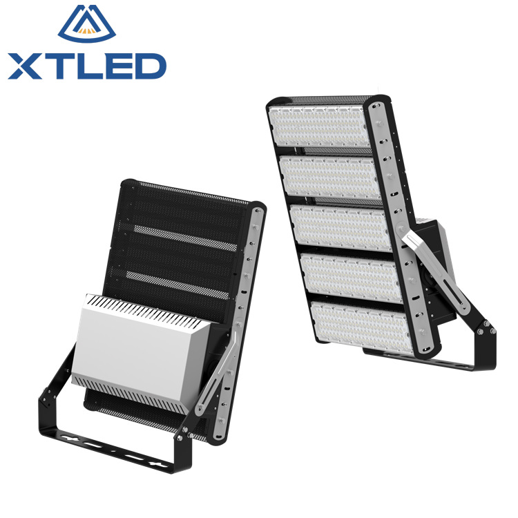 Factory Direct sales football field lighting waterproof lightning protection anti-glare anti-corrosion module high pole lamp