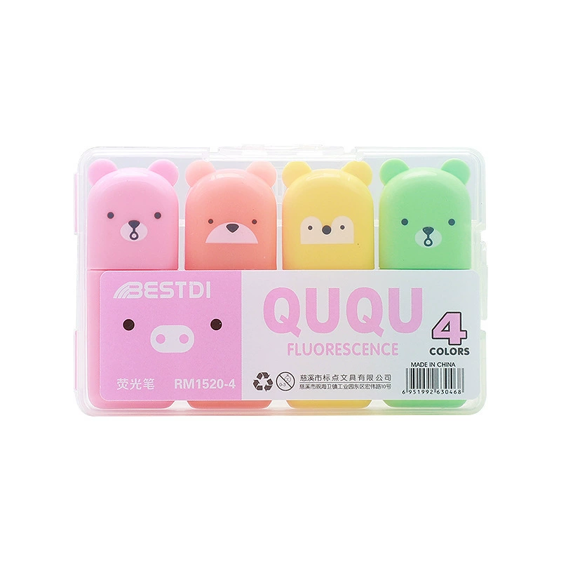 Small fluorescence set, 6 colors, eyes protection