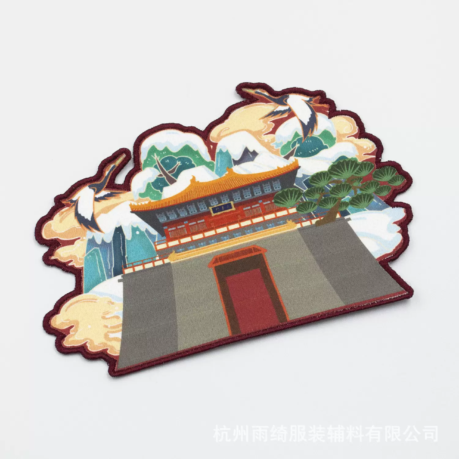 小单定制数码印标服饰热转印刺绣标服装辅料数码印花标数码织唛标