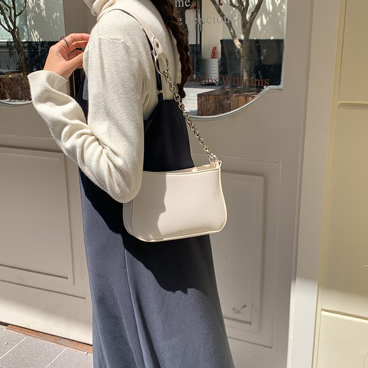 New niche design with high-end underarm stick bag, street PU single shoulder handbag, women's trend_voghion.com