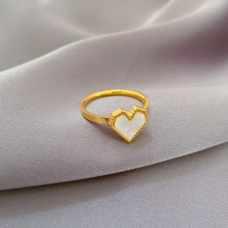 Minimalistischer Titanstahlring Für Damen Und Herren_voghion.com