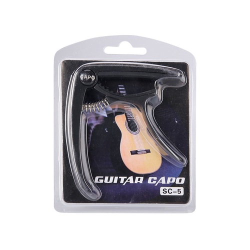 Guitar capo zinc alloy folk capo ukulele metal classical pull-out fixed string cone string nail accessories