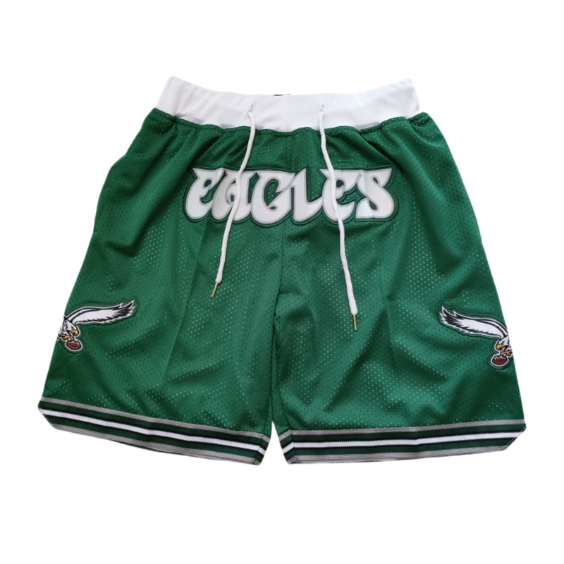 Шорты (JD) в стиле MLB/NFL, с вышитыми логотипами, лёгкие и дышащие, S–XXL