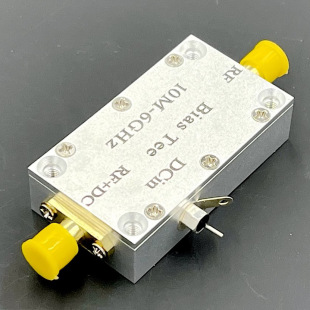 Broadband RF Feeders RF Straight Isolator Bias Feed Bias Tee 10MHz-6GHz