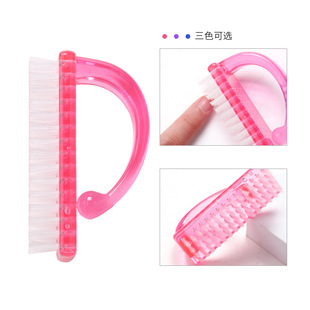 Nail Art Tools and Supplies Large Plastic Single Angle Brush Dust Brush Nail Art Can be Brushed to Remove Nail Dust