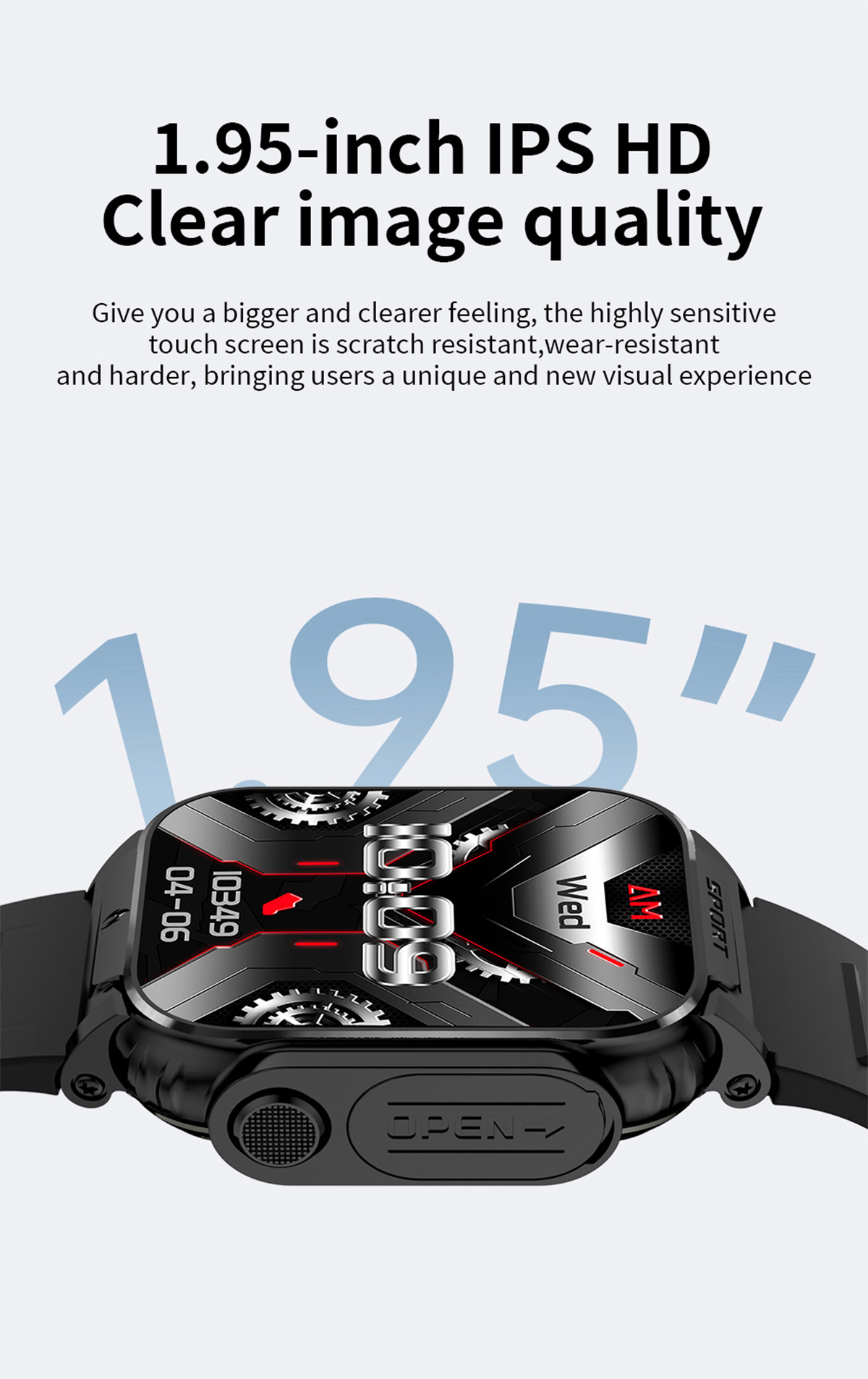P60 Smartwatch Mit Bluetooth-telefonie Und Gesundheitsmonitor_voghion.com