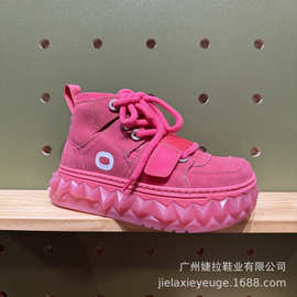 【专柜正品 支持验货】OETZI 冰人奥兹厚底女系带丑萌鞋T24341035