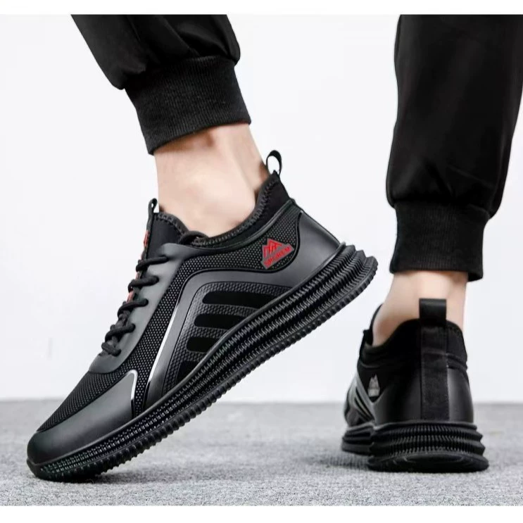 2024 весна новая мода дышащая повседневная обувь для ходьбы летающая сетка обувь для мужской обуви тренд красивые кроссовки оптом